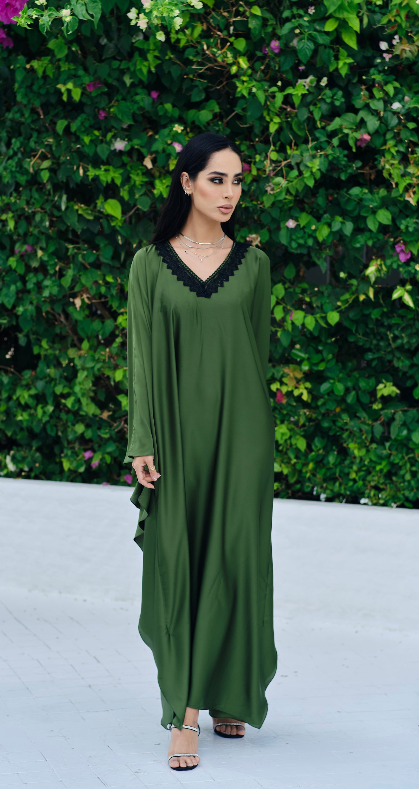Zumurud Silk Kaftan