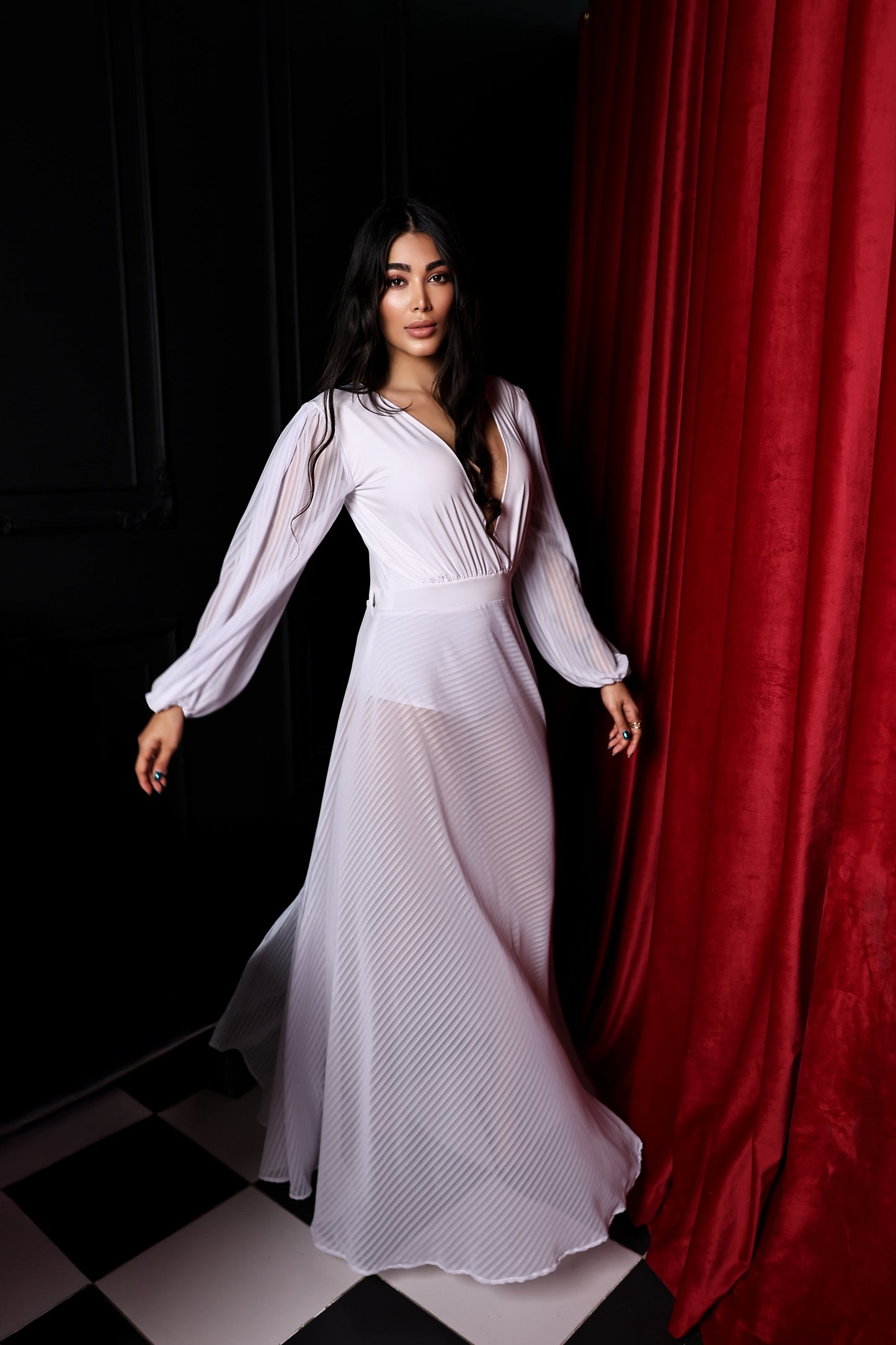 Jasmine Veil Dress