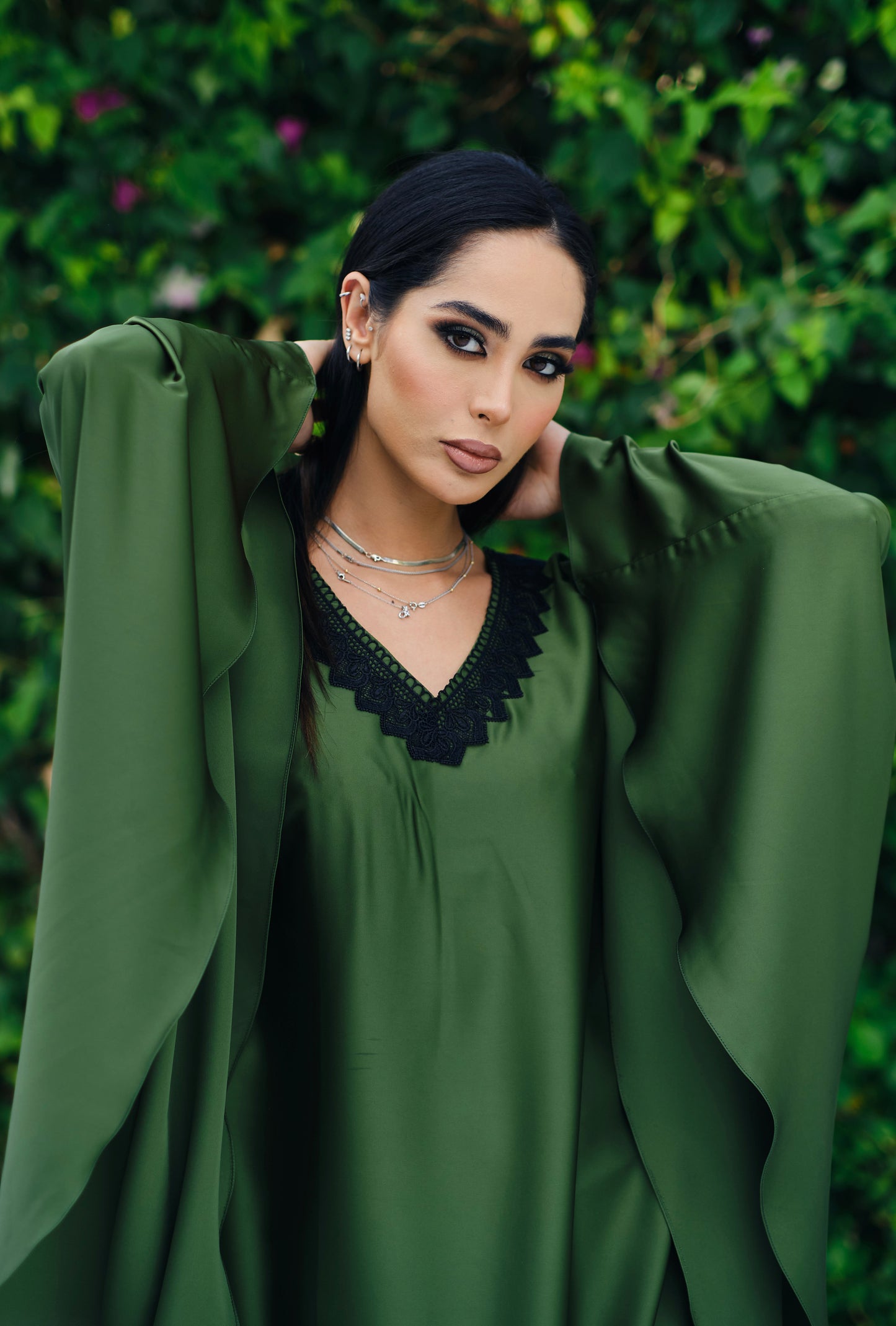 Zumurud Silk Kaftan
