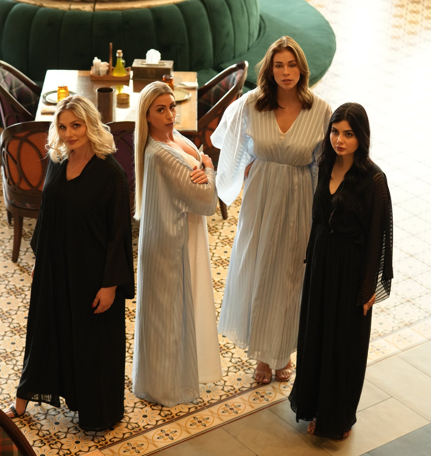 Onyx Shadows Abaya