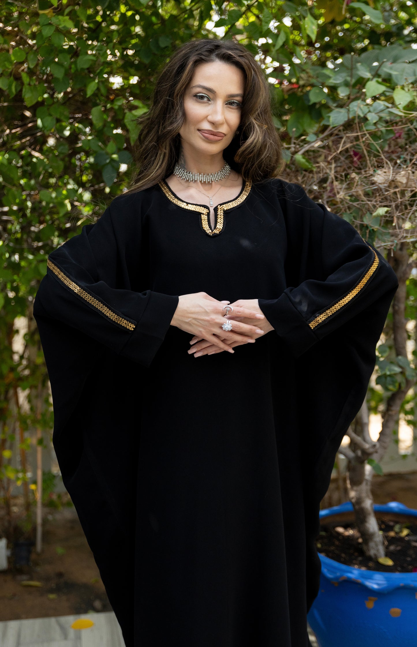 Aurora Black Dress Abaya