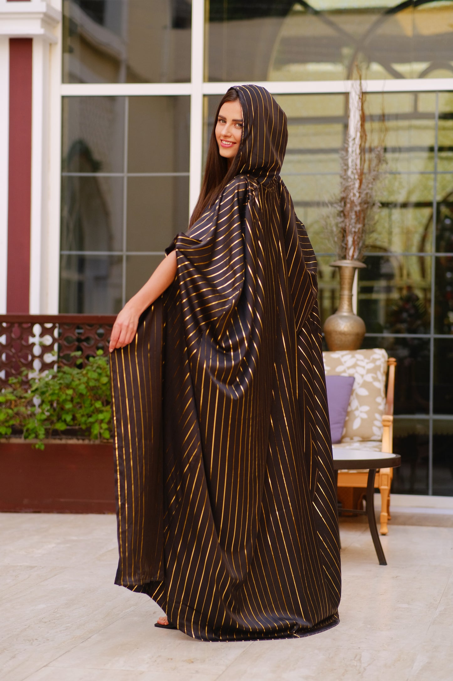 Gilded Shadows Cloak/Abaya